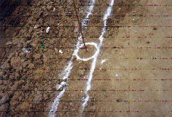 Mark area for piles