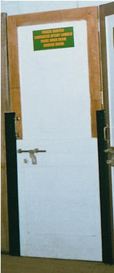  Poplar wood Flush Door Shutters