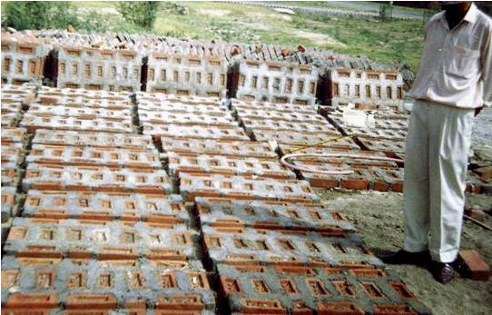 Prefabricated Brick Panel for Floor/Roofs