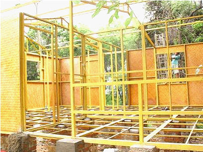 Pre-fab Double walled Composite House 