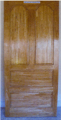  Rubber wood Flush Door Shutters 